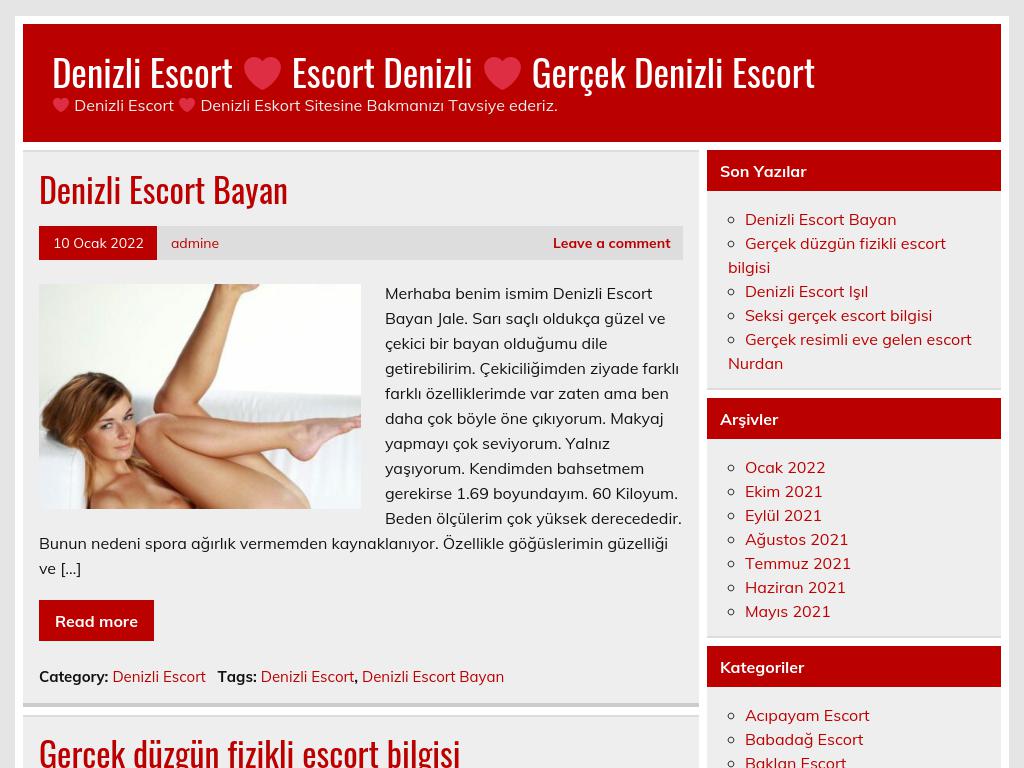 Denizli Escort