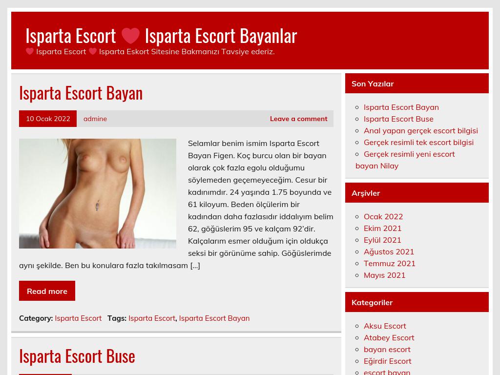 Isparta Escort