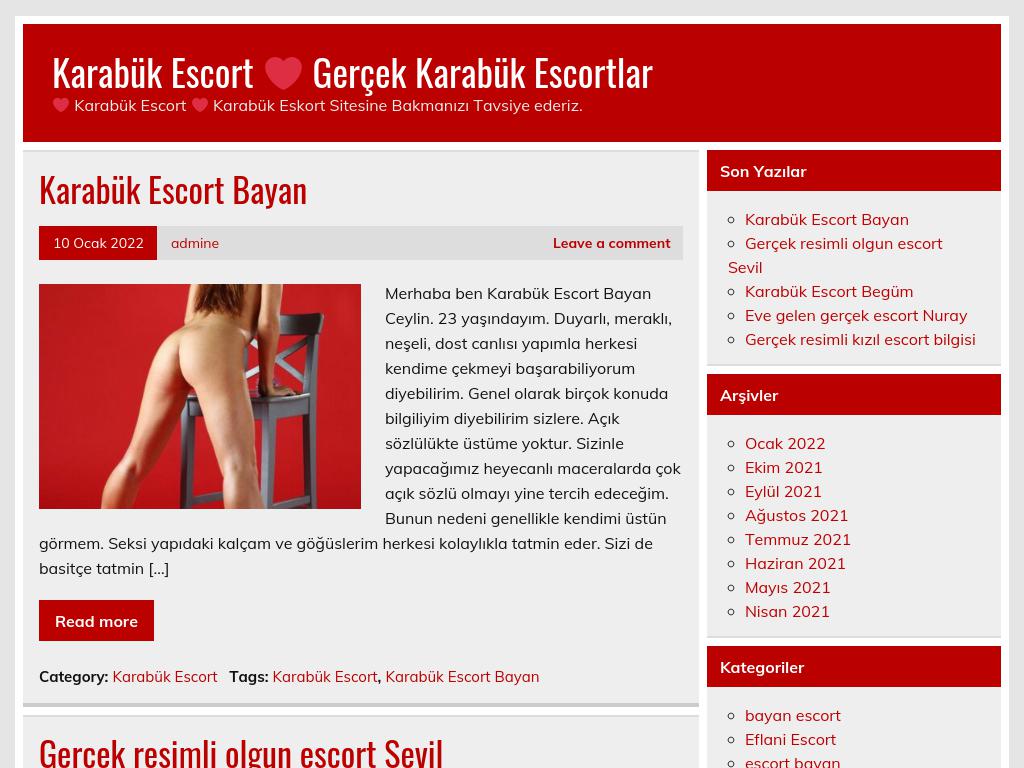 Karabük Escort